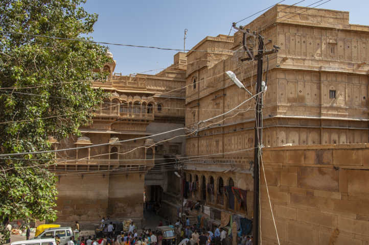 15 - India - Jaisalmer - fuerte de Jaisalmer - palacio Raj Mahal o Palacio Real